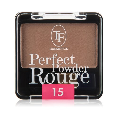 TF Cosmetics румяна компактные Perfect Powder Rouge, 15 молочный шоколад румяна tf perfect powder rouge тон 13 орхидея