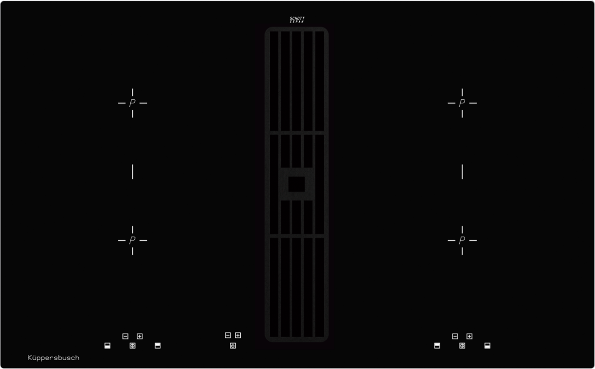 Kuppersbusch Индукционная варочная панель с вытяжкой Kuppersbusch KMI 8500.0 SR
