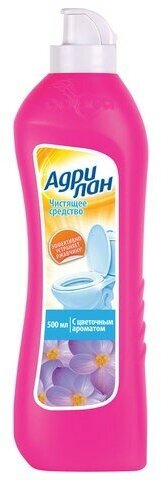 Средство для уборки сантехники и туалета 500 мл, адрилан "Цветочный", 4607005520050