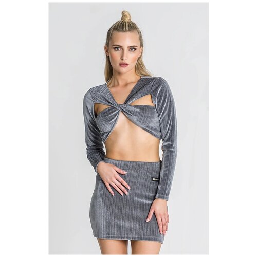 Топ, Цвет Серый, Размер L