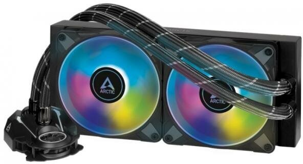 Arctic Liquid Freezer II-240 A-RGB Black Multi Compatible All-In-One CPU Water Cooler (ACFRE00093A)