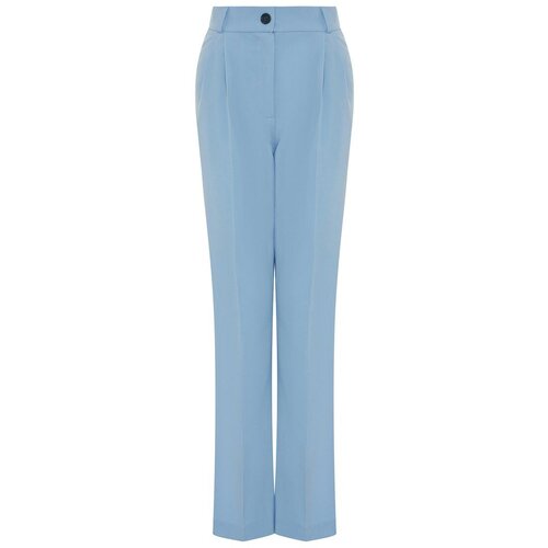 Брюки  LCKN, свободный силуэт, размер m, голубой