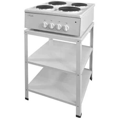 Плита Электрическая Лысьва ПЭН 40М белый эмалированный металл настольная 1580300₽