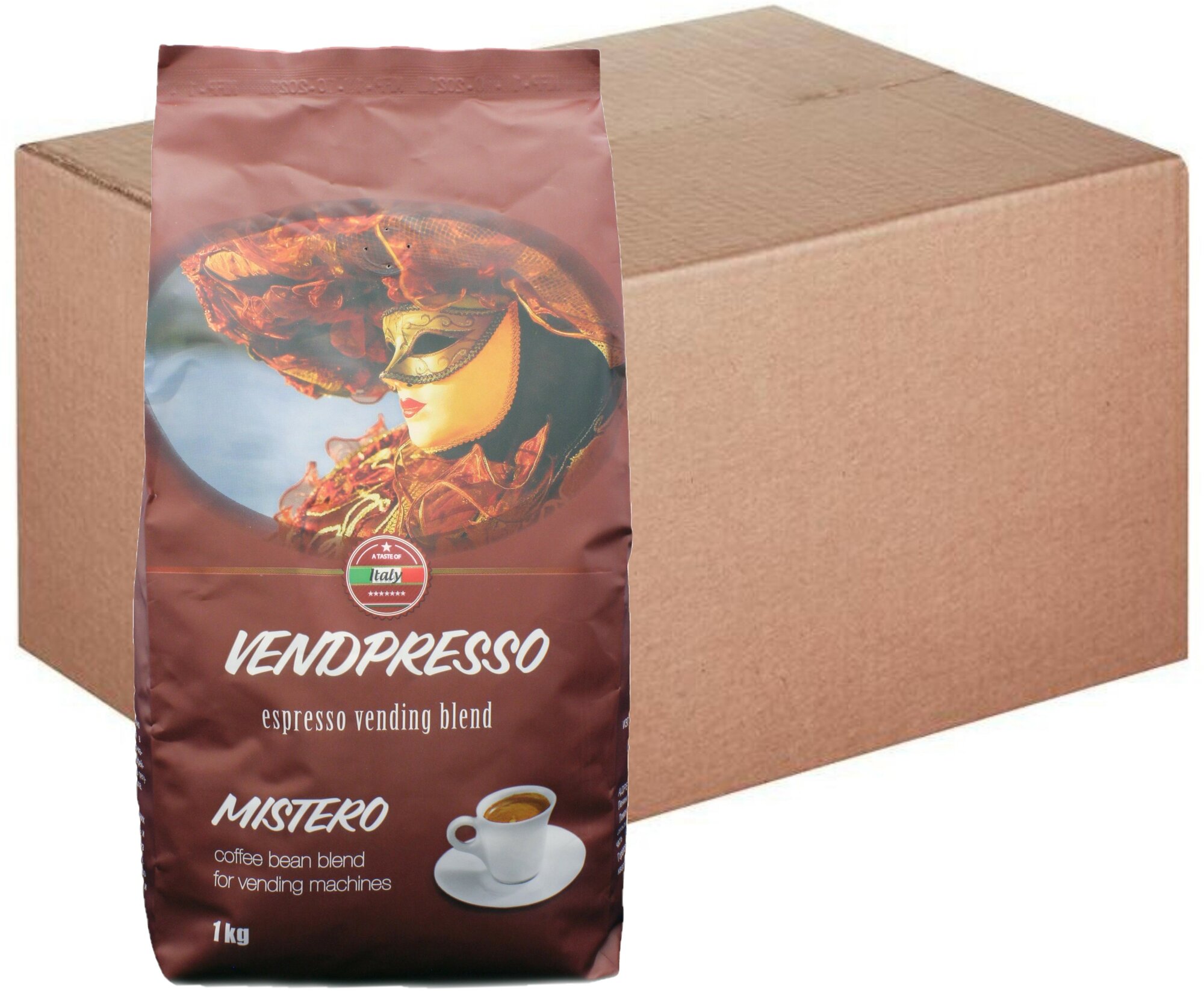 Кофе в зернах Vendpresso Mistero, 10 уп., 1 кг - фотография № 5