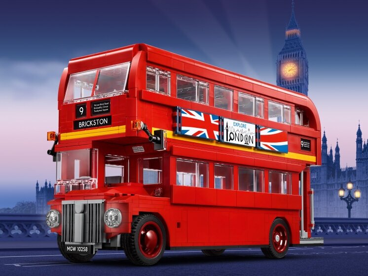 Конструктор LEGO Creator 10258 Лондонский автобус, 1686 дет.