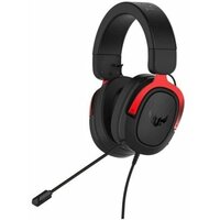 Гарнитура Asus TUF Gaming H3 (90YH02AR-B1UA00) чёрно-красные