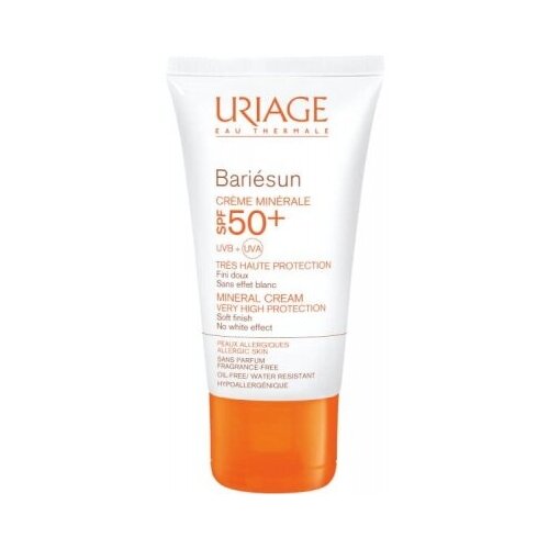 Uriage First Mineral Cream SPF 50+ Первый минеральный крем, 50 мл.