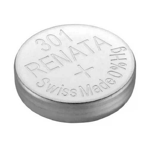 фото Элемент питания для часов renata sr43sw /301 1,55 v (1 шт)
