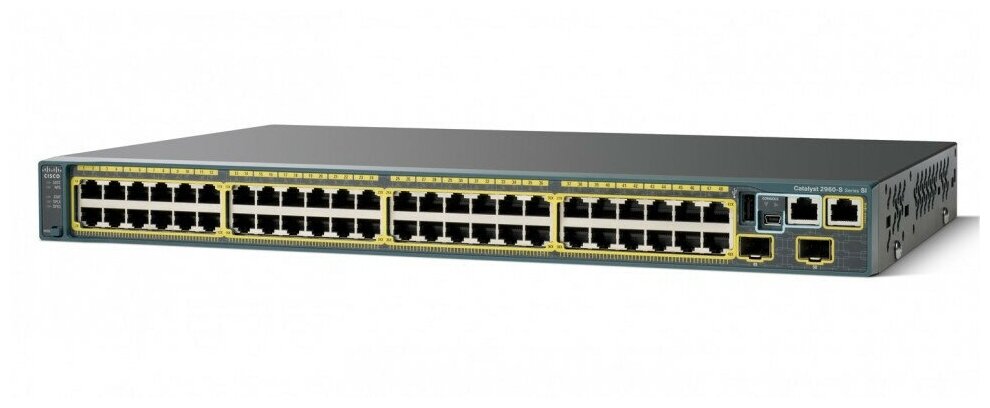 Коммутатор CISCO WS-C2960S-48FPS-L