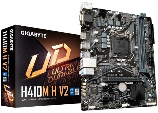 Материнская плата Gigabyte H410M H V2 (LGA1200, mATX)