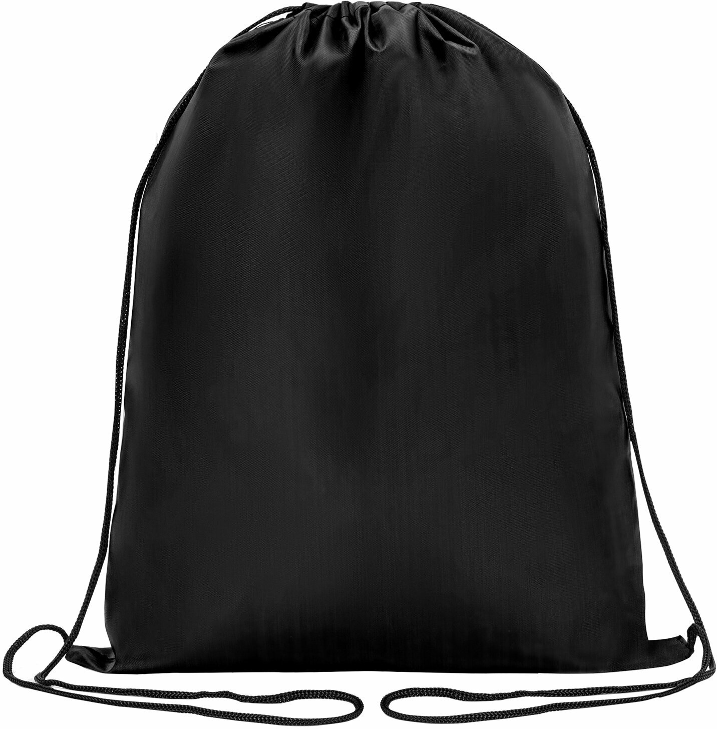 Сумка - мешок рюкзак для сменной обуви (сменки) Пифагор 1 отделение 42х34 см черный 271618