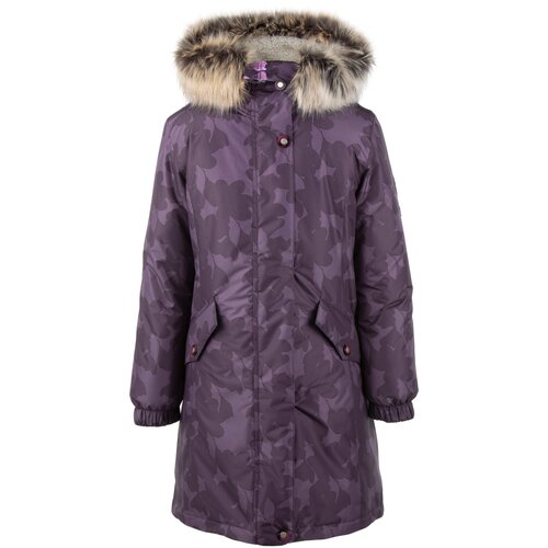 фото Парка kerry leda k20464 размер 128, 06010 фиолетовый