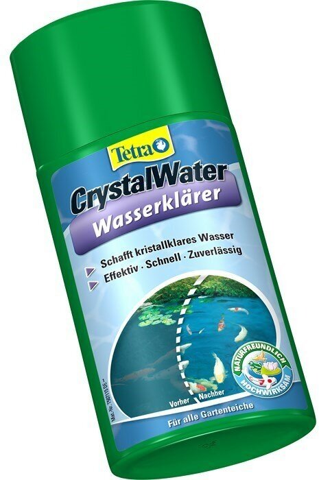 Tetra Pond Crystal Water - средство для очистки прудовой воды от мути, 250 мл - фотография № 6