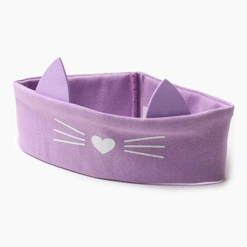 Мегашапка Повязка детская, цвет сиреневый, размер 48-50