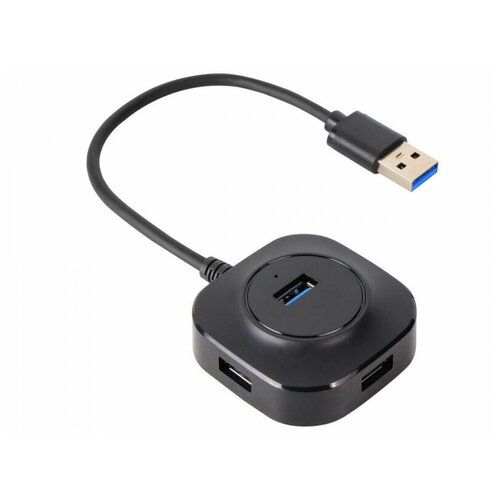 Разветвитель USB 3.0 VCOM DH307 4xUSB3.0 (microUSB разъем для доп. питания) 0.3m черный разветвитель usb 3 0 vcom dh307 4xusb3 0 microusb разъем для доп питания 0 3m черный