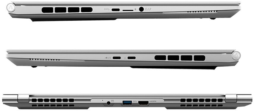 Ноутбук AERO 16 BSF Core i7-13700H/16Gb/SSD1Tb/RTX 4070 8Gb/16"/UHD+/OLED/60hz/Win11/silver (BSF-73KZ994SO) Gigabyte - фото №9