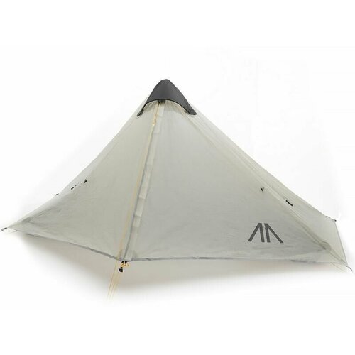 фото Палатка туристическая ультралёгкая goraa aa1 ultralight серая нет бренда