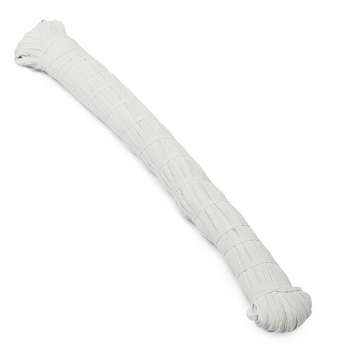 Резинка-продежка цв.белый шир.0,4см уп.100м