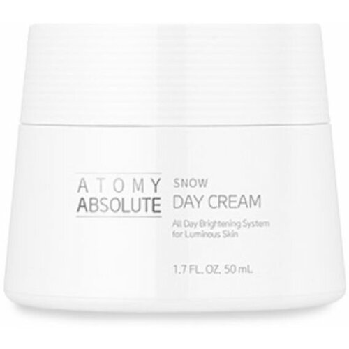 Atomy Absolute Snow отбеливающий дневной крем для лица 50 мл