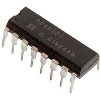 Интегральная микросхема TEXAS INSTRUMENTS CD74HC4051E, IC: цифровая; демультиплексор, мультиплексор; THT; DIP16; HC; туба, 1шт