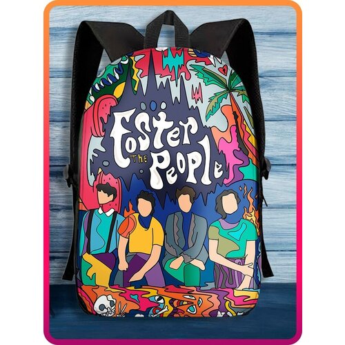 Школьный рюкзак для школы МУзыка Foster People - 7152