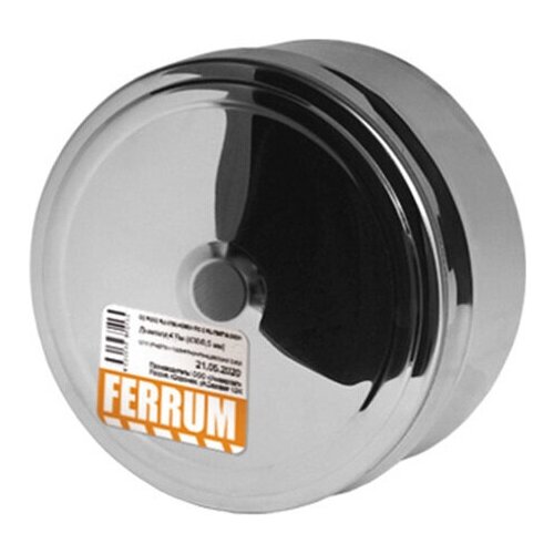 Заглушка Ferrum f1308 0,5 мм ф 140 для ревизии, внутренняя