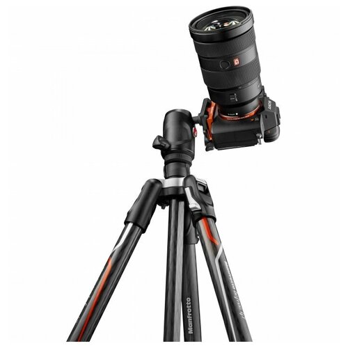 Штатив Manfrotto MKBFRTC4GTA-BH с головой Befree Alpha штатив manfrotto mkbfrta4bk bh 150см 4кг 1490г