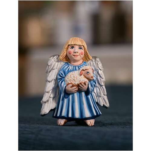 Ангел Рождественский магнит на холодильник