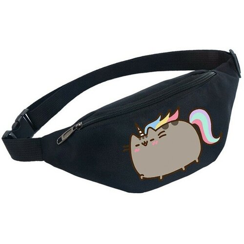 фото Сумка поясная noname, черный