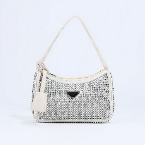 фото Сумка багет сима-ленд, бежевый сима-лэнд