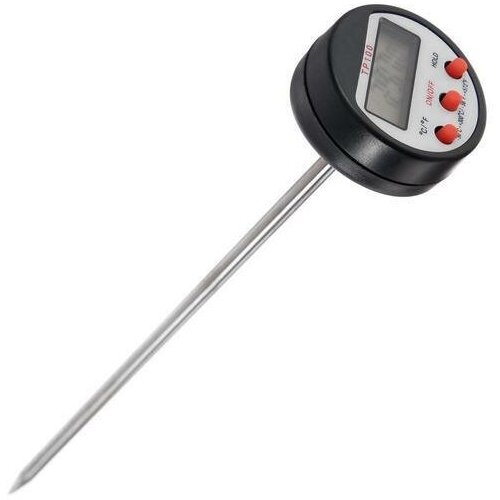 Термощуп кухонный TP-100 максимальная температура 300 градусов от LR44 черный 1000₽