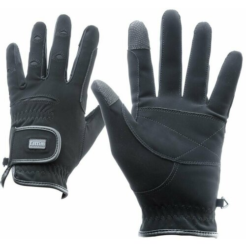 Перчатки для верховой езды Tattini черные XS