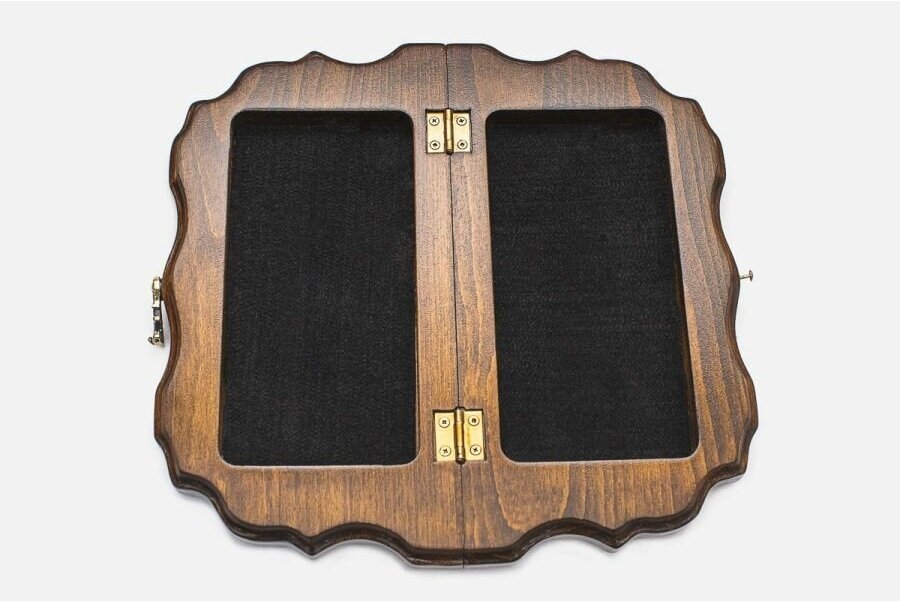 Шахматы Handle Brand "Узор", дерево, ручная работа, 30х30 см — фото 1