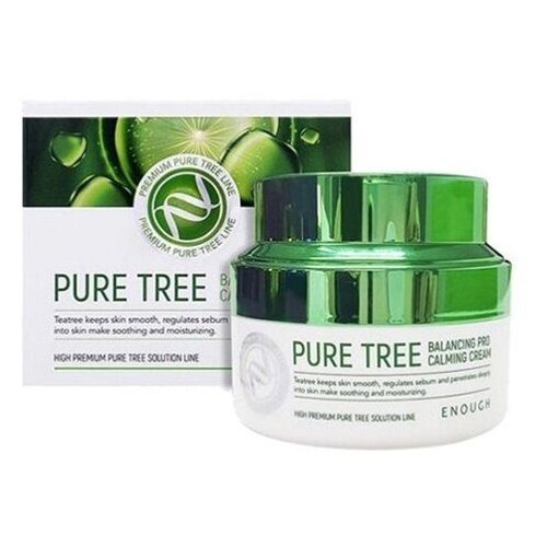 Enough Крем для лица с чайным деревом - Pure tree balancing pro calming cream, 50мл