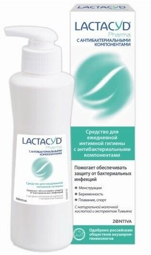 Лактацид Фарма лосьон с антибактер. компонентами 2020 с экстрактом Тимьяна фл.250 мл