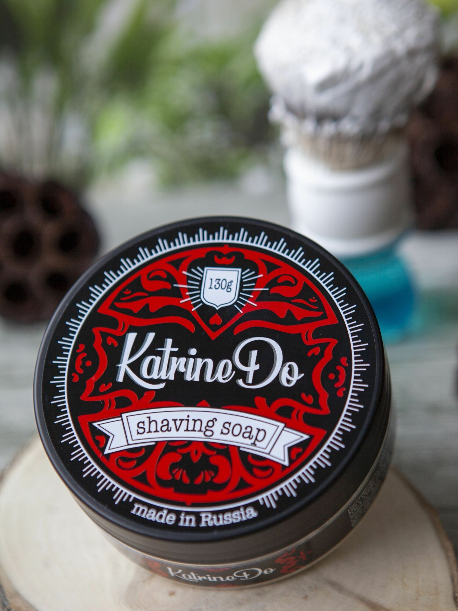 Мыло для бритья KatrineDo RED Сандал