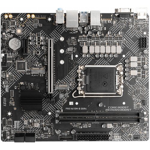 Материнская плата MSI Pro H610M-B DDR4 1068000₽