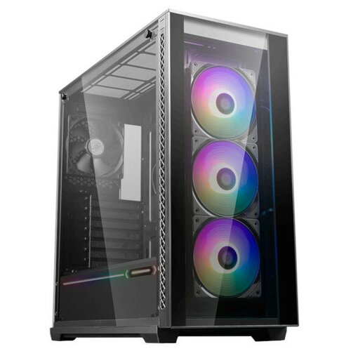 Корпус DeepCool Matrexx 70 RGB ATX Black без БП ADD-RGB 3F