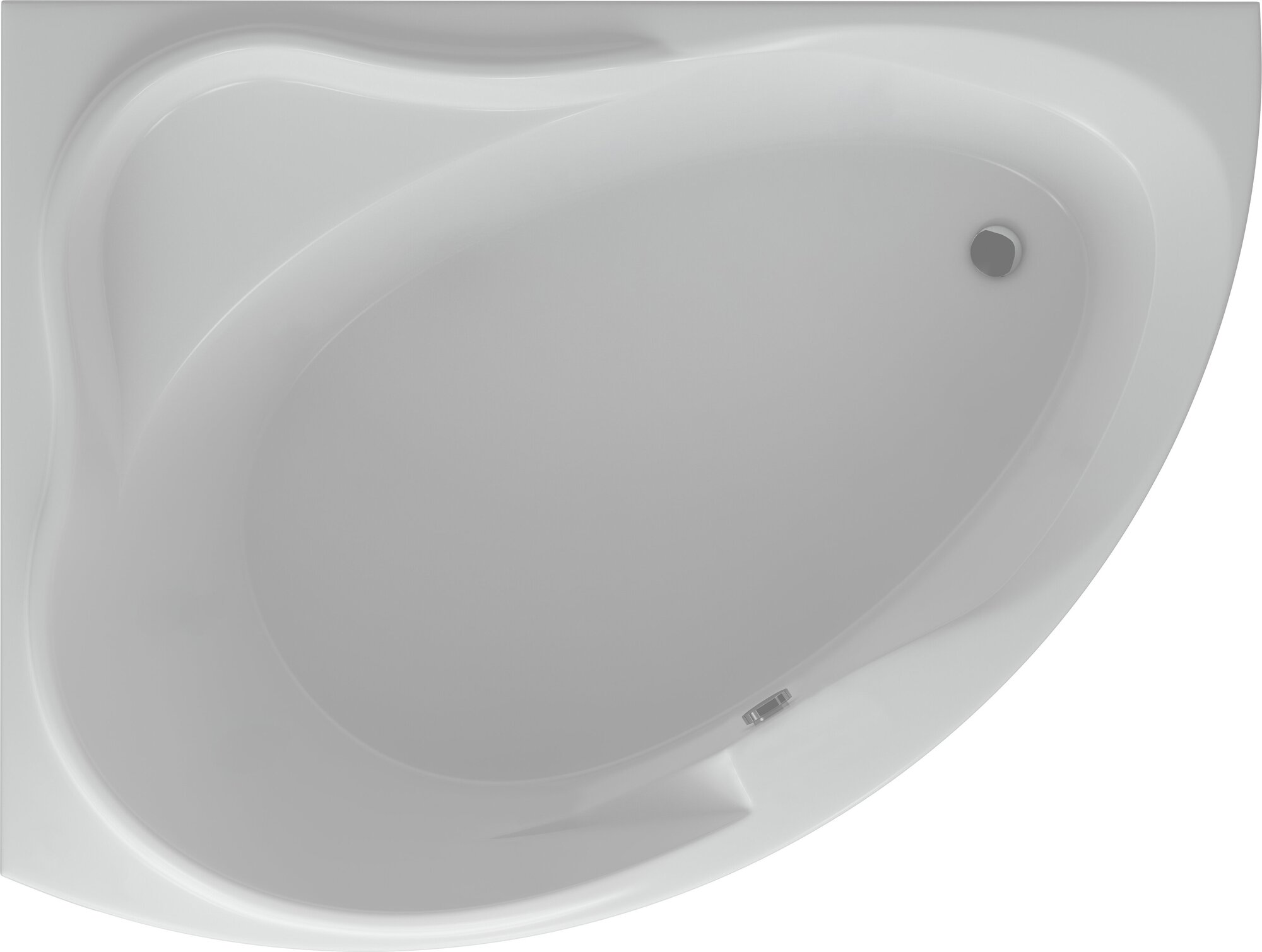 Акриловая ванна Aquatek Альтаир 158х119 см ALT160-0000067, белый