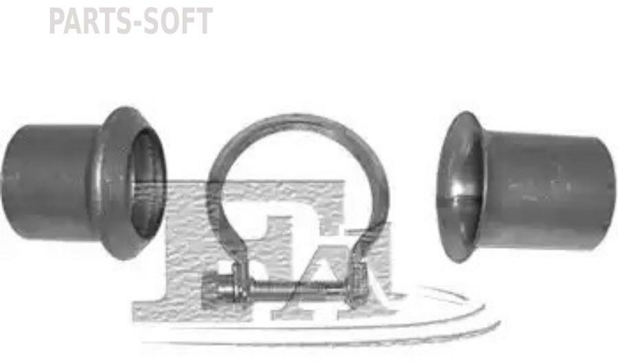 Раструб глушителя ремонтный к-кт Fischer 008942
