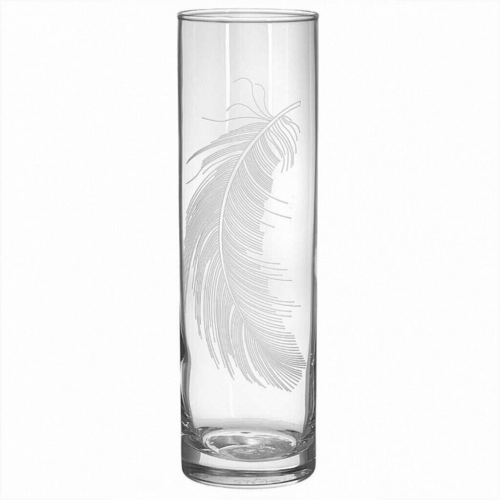 фото Ваза стекло, настольная, Декостек, Перо, 767-Г