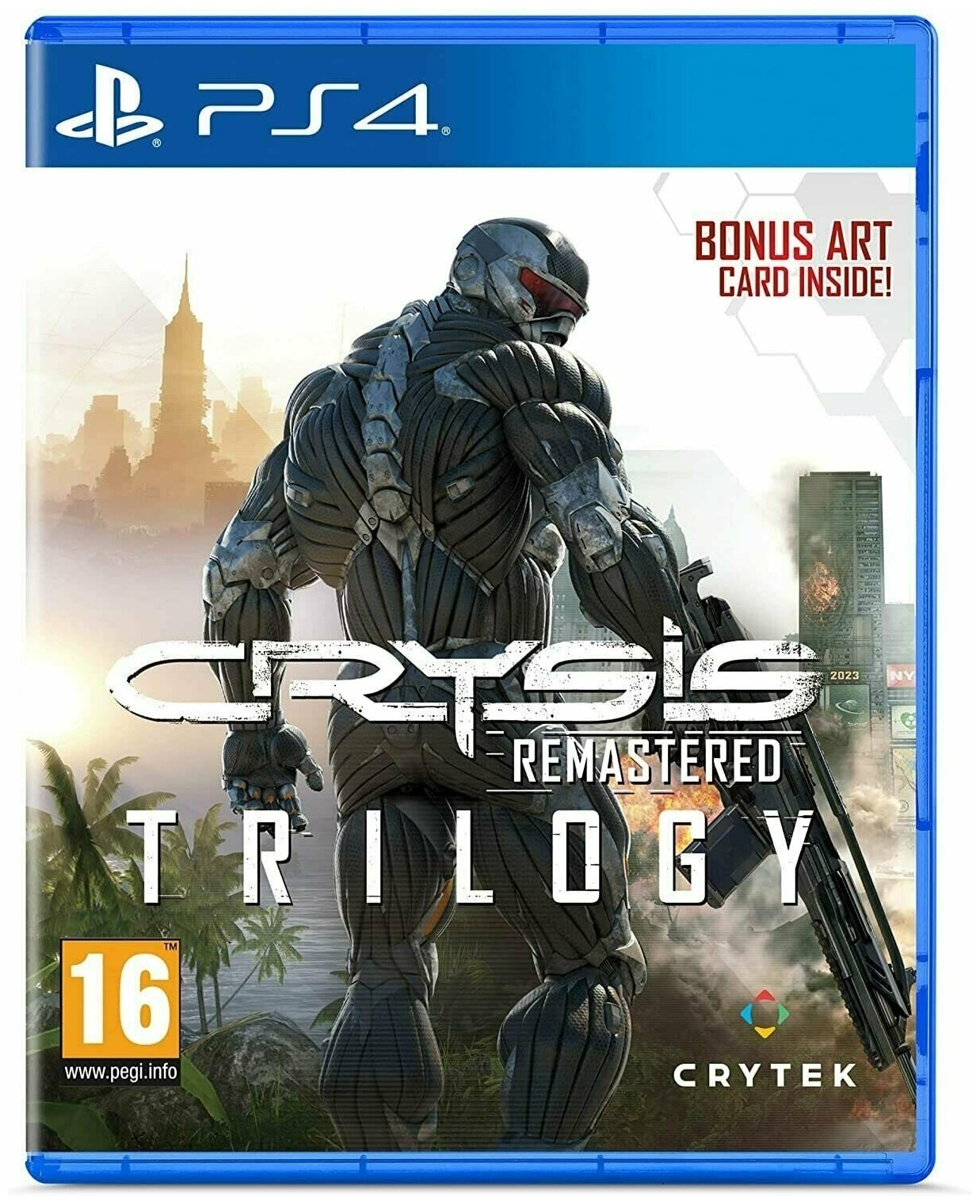 Игра Crysis Remastered Trilogy (PlayStation 4 Русская версия)