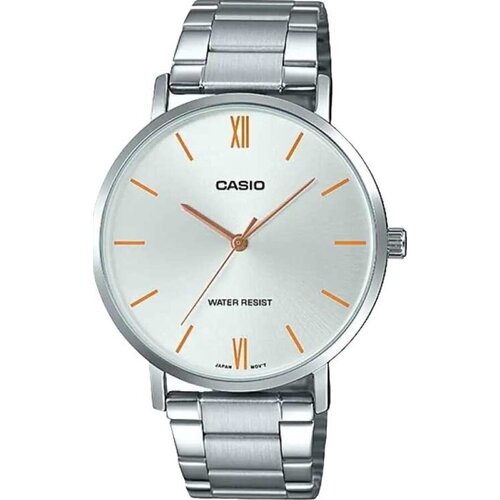 Наручные часы CASIO Collection Men MTP-VT01D-7B, золотой, серебряный наручные часы casio collection mtp v006gl 7b золотой белый