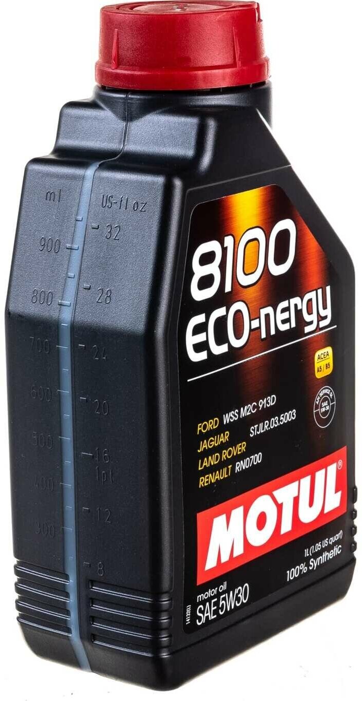 Моторное масло MOTUL 8100 Eco-nergy 5W30, 1л (арт. 102782) MOTUL-8100EN-5W30-1L