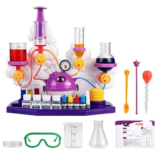 Набор химика для детей Xiaomi Science Can Bubble Science Experiment Super Lab Set (120470)