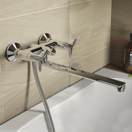 Изображение товара Смеситель для ванны IDDIS Copter COPSBL2i10WA с длинным изливом глянцевый хром