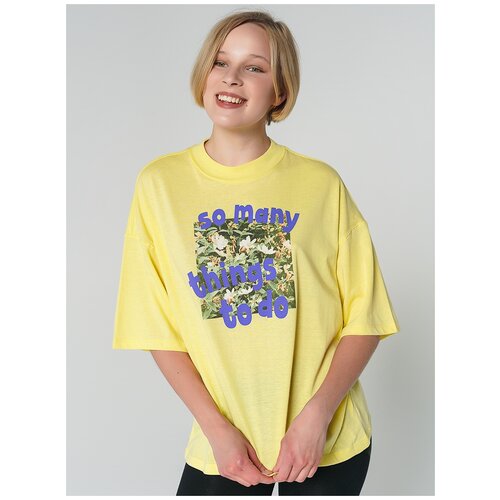 фото Футболка твое 81723 цвет: светло-желтый l
