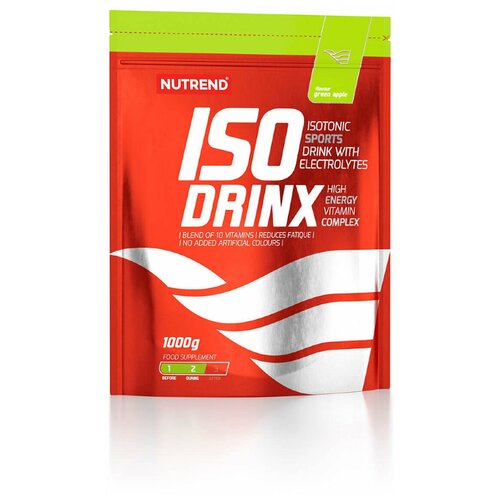 Изотонический напиток Изодринк/Isodrinx Nutrend, пакет 1000гр (Зеленое яблоко)