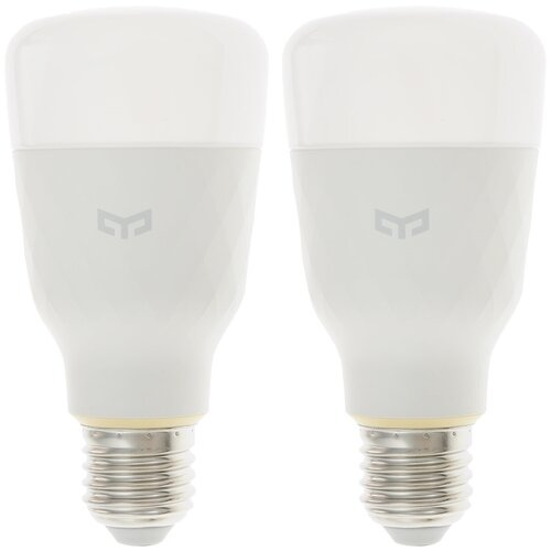 Xiaomi Управляемая лампа Xiaomi Yeeligh Led Bulb White 10W/E27 для iOS/Android устройств белая YLDP05YL