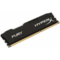 Модуль оперативной памяти HyperX Fury DDR3 8GB 1600 МГц, Black (HX316C10FB/8)